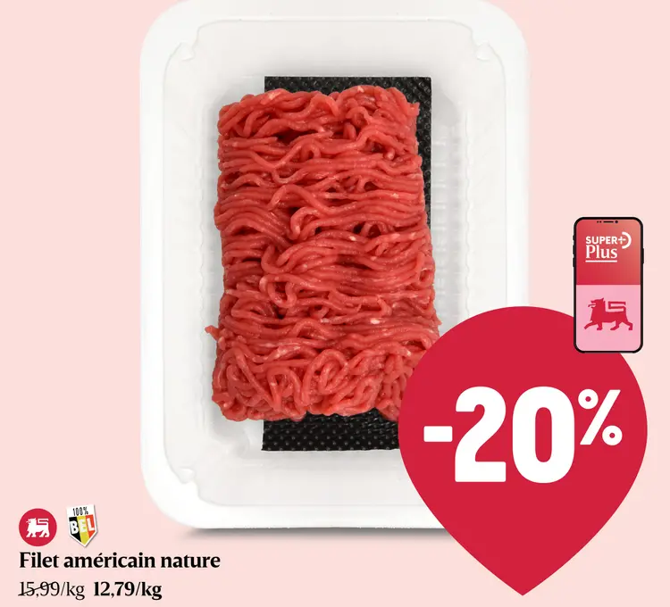 Offre: Filet américain nature