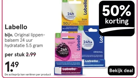 Aanbieding: Labello