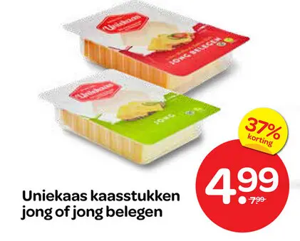 Aanbieding: kaasstukken