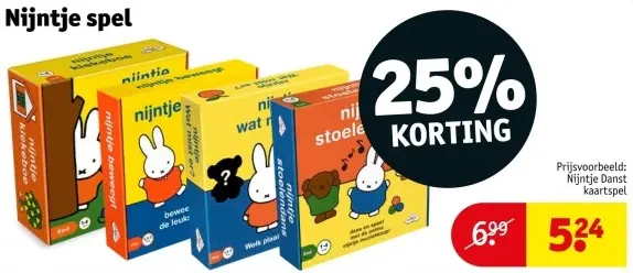 Aanbieding: Nijntje spel
