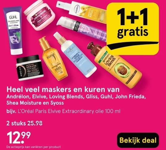 Aanbieding: Heel veel maskers en kuren