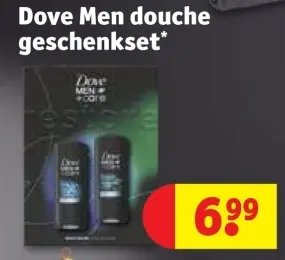 Promotie: Dove Men douche geschenkset