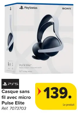 Offre: Casque sans fil avec micro Pulse Elite