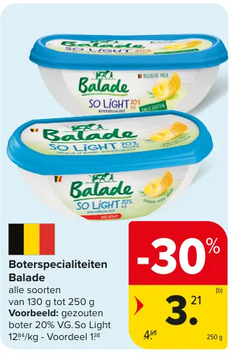 Promotie: Boterspecialiteiten Balade