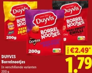 Aanbieding: Borrelnootjes