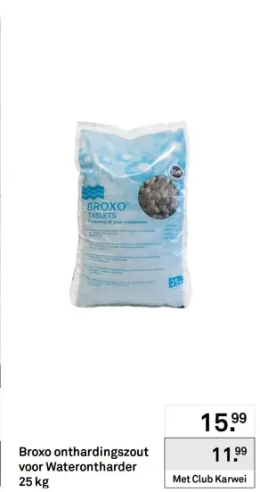 Aanbieding: Broxo onthardingszout voor Waterontharder