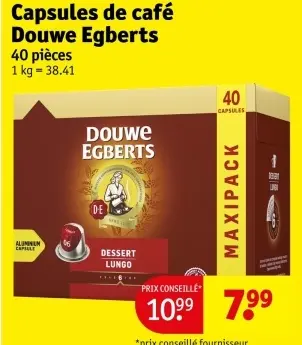 Offre: Capsules de café