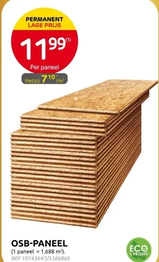 Promotie: Osb-paneel