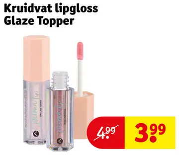 Aanbieding: Kruidvat lipgloss Glaze Topper