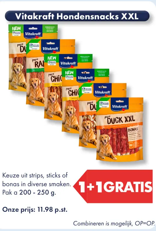Aanbieding: Hondensnacks XXL