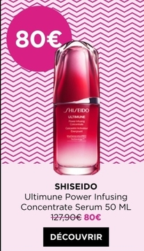 Offre: SHISEIDO Ultimune Power Infusing Concentrate 