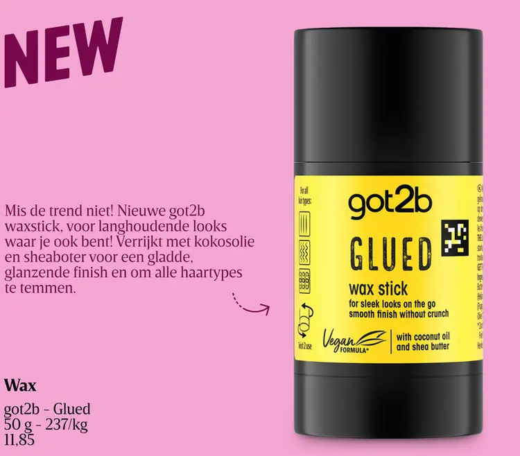 Aanbieding: got2b Glued wax stick