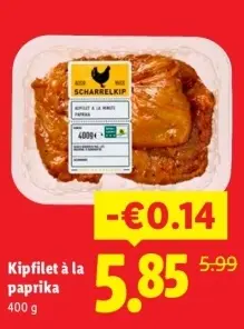 Aanbieding: Kipfilet à la paprika