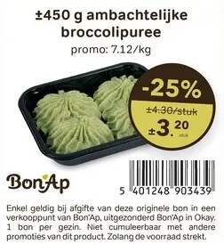 Promotie: ambachtelijke broccolipuree