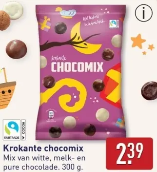 Aanbieding: Krokante chocomix