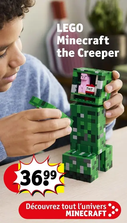 Offre: LEGO Minecraft the Creeper