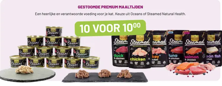 Aanbieding: Premium maaltijden