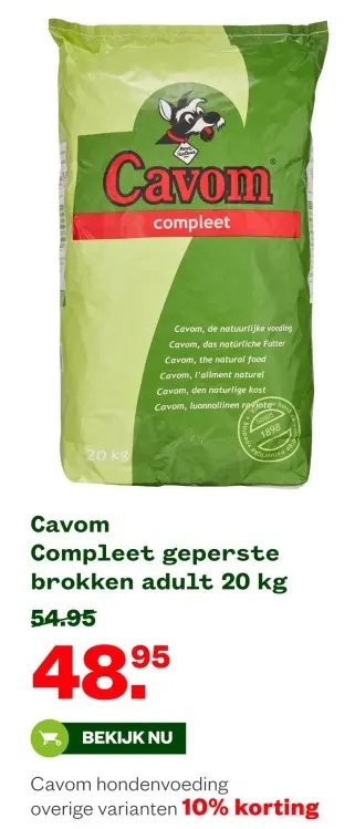 Aanbieding: Compleet geperste brokken adult