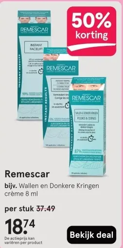 Aanbieding: Remescar
