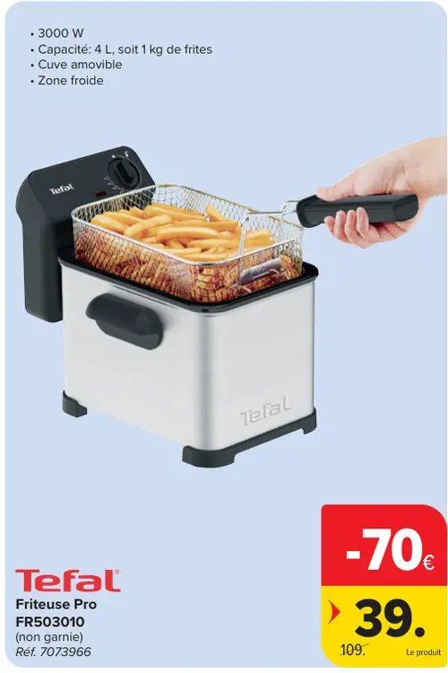Offre: Friteuse Pro FR503010
