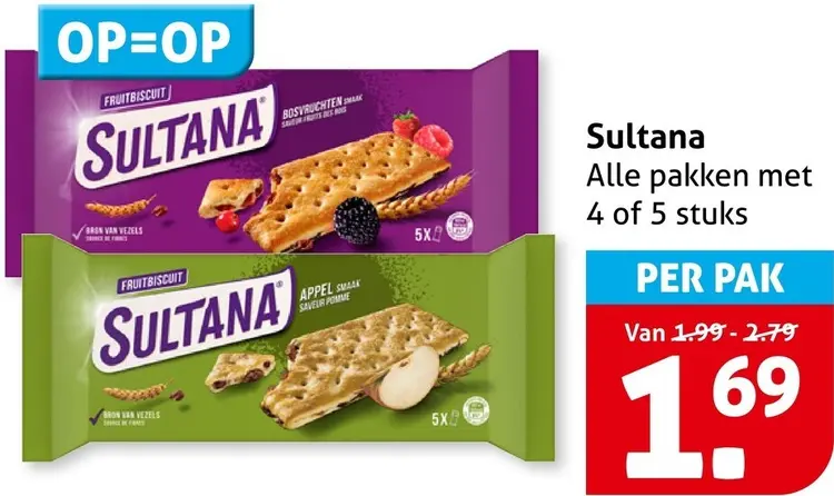 Aanbieding: Fruitbiscuit