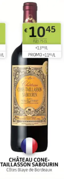 Promotie: Château Cone-Taillasson Sabourin