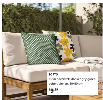 Aanbieding: TOFTÖ Kussenovertrek