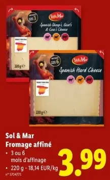 Offre: Fromage affiné