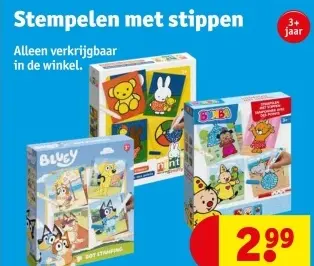 Aanbieding: Stempelen met stippen