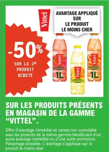 Offre: Gamme de boissons
