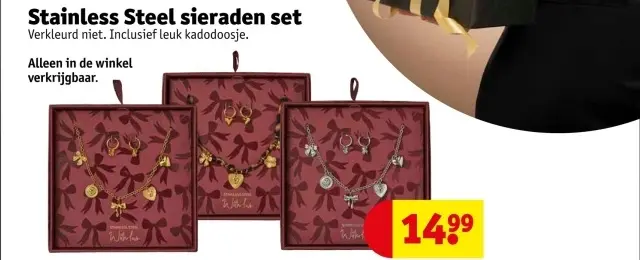 Aanbieding: Stainless Steel sieraden set