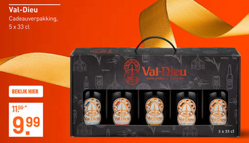 Aanbieding: Val-Dieu Cadeauverpakking 5X33CL Cadeau