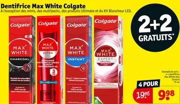 Offre: Dentifrice Max White