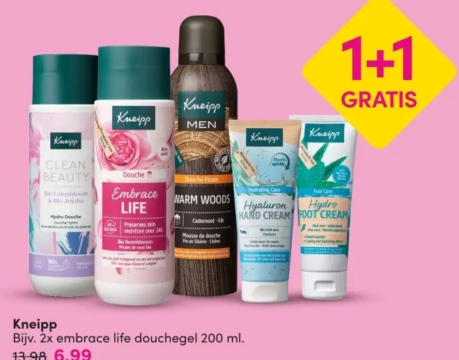 Aanbieding: Kneipp Embrace Life Douchegel