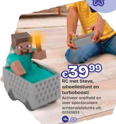 Promotie: RC met Steve, wheelie stunt en turboboost!