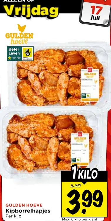 Aanbieding: Kipborrelhapjes