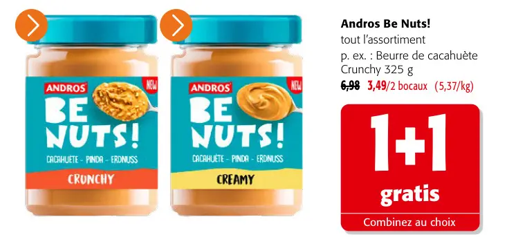 Offre: Be nuts!