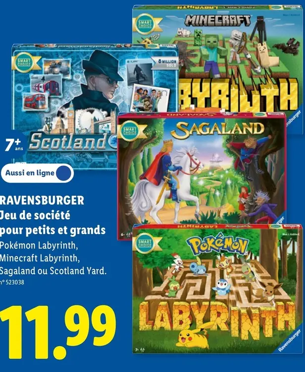 Offre: Jeu de société pour petits et grands
