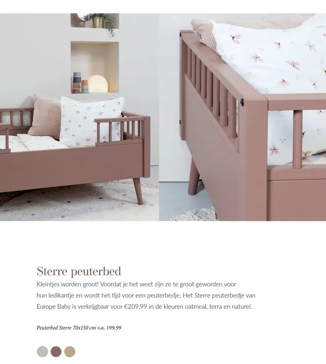 Aanbieding: Sterre peuterbed