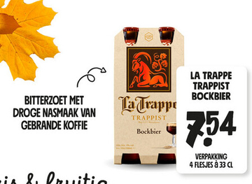 Aanbieding: La Trappe Trappist Bockbier