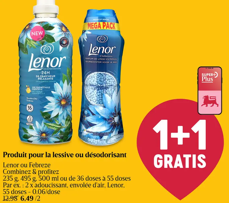 Offre: Produit pour la lessive ou désodorisant