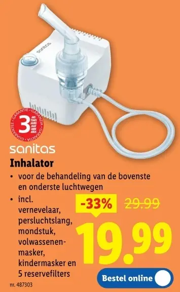 Promotie: Inhalator