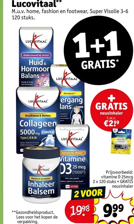 Aanbieding: Gezondheidsproducten