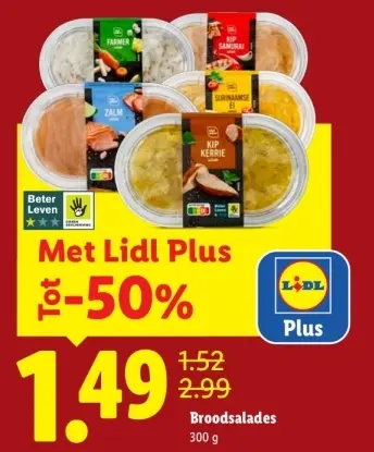 Aanbieding: Broodsalades