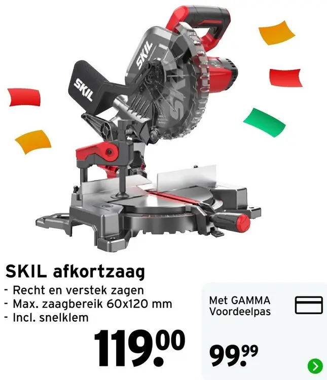 Aanbieding: Afkortzaag