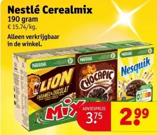 Promotie: Cerealmix