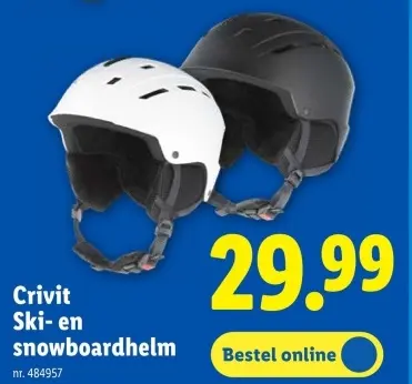 Promotie: Ski- en snowboardhelm