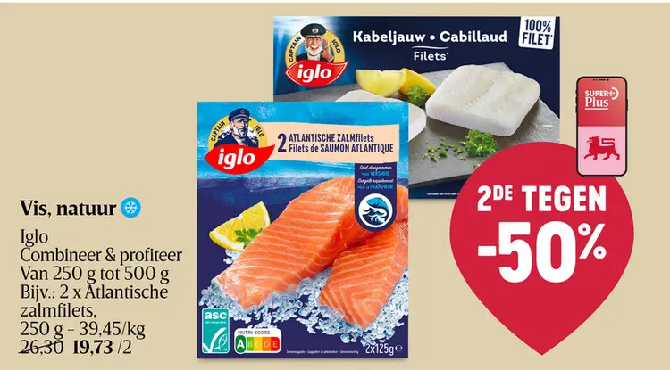 Promotie: Atlantische Zalm | 2 filets