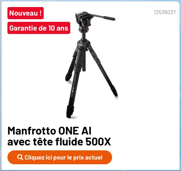 Offre: ONE AI avec tête fluide 500X