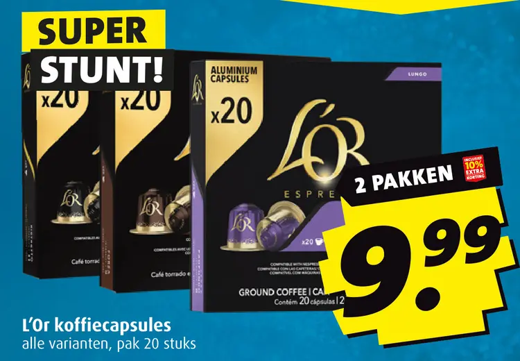 Aanbieding: L'Or koffiecapsules